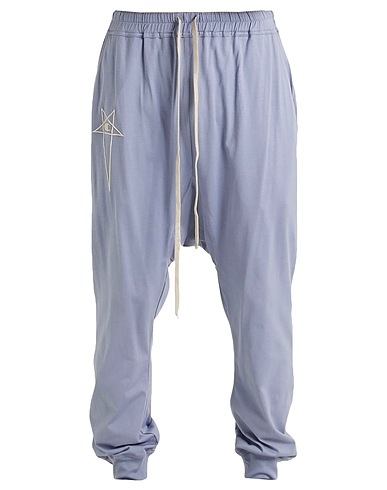 RICK OWENS x CHAMPION Casual pants Pastel blue 100% Cotton
