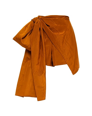 OSCAR DE LA RENTA Shorts & Bermuda Brown 52% Cotton, 48% Viscose