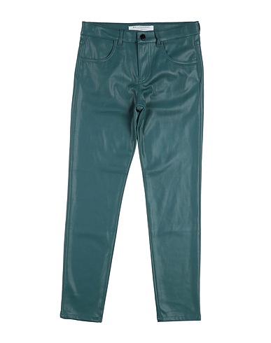 PHILOSOPHY di LORENZO SERAFINI Casual trouser Dark green 68% Polyester, 32% Polyurethane