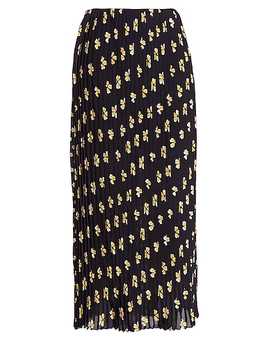 OSCAR DE LA RENTA Long skirt Black 100% Silk