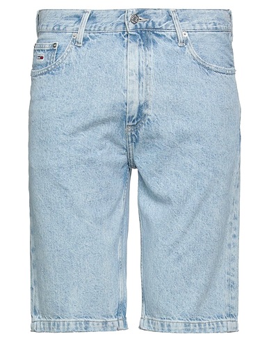 TOMMY JEANS Denim shorts Blue 100% Cotton