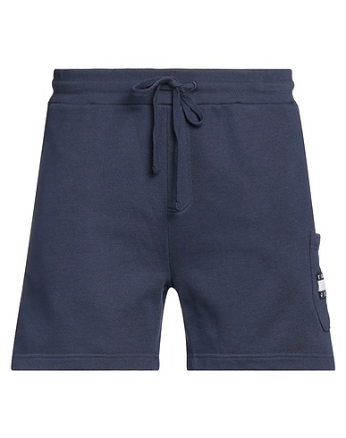 TOMMY JEANS Shorts & Bermuda Midnight blue 100% Cotton