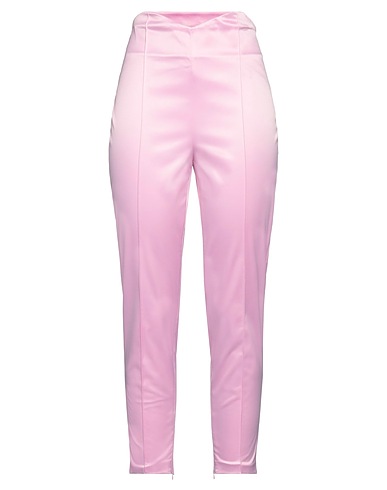 LIU •JO Casual trouser Pink 51% Cotton, 45% Polyester, 4% Elastane