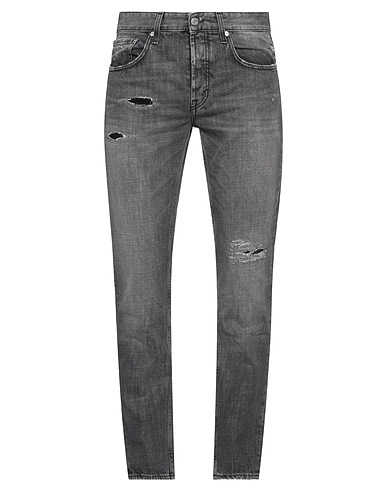 DEPARTMENT 5 Denim trousers Black 100% Cotton