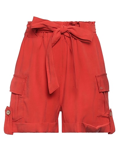YES ZEE by ESSENZA Shorts & Bermuda Rust 93% Viscose, 7% Polyester