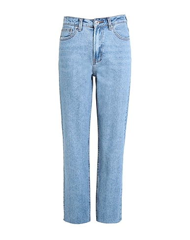 ONLY Denim trousers Blue 99% Cotton, 1% Elastane