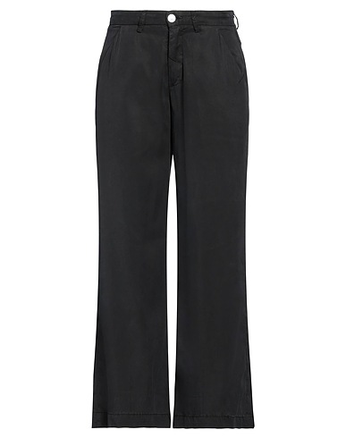 NOIR AND BLEU Pantalone Nero 100% Cotone