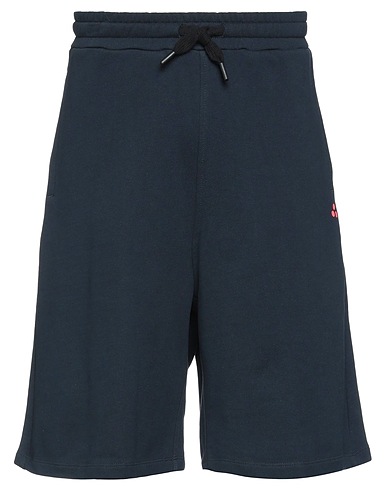 PEUTEREY Shorts & Bermuda Midnight blue 100% Cotton