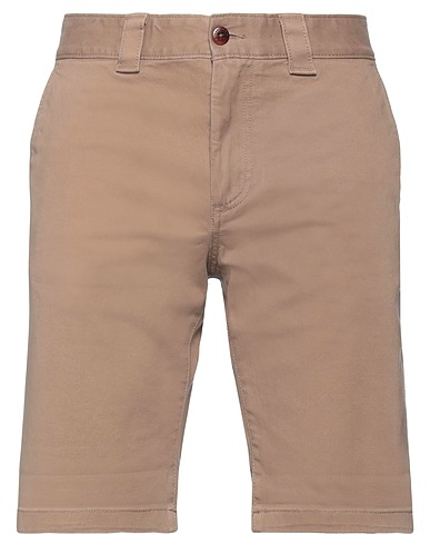 TOMMY JEANS ショートパンツ＆バミューダパンツ ライトブラウン コットン 98% / ポリウレタン 2%