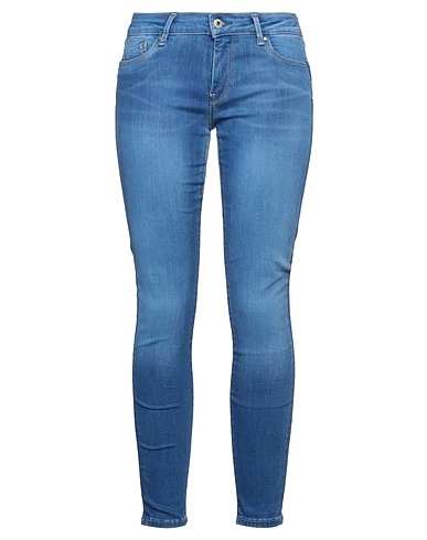 PEPE JEANS Denim pants Blue 85% Cotton, 10% Polyester, 5% Elastane