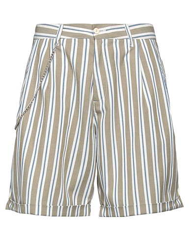 OFFICINA 36 Shorts & Bermuda Military green 80% Polyester, 18% Cotton, 2% Elastane