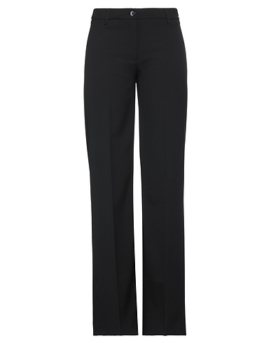 ANGELO MARANI Pantalon Noir 88% Polyester, 12% Élasthanne