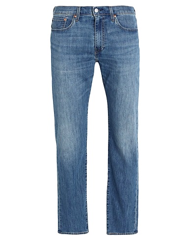 LEVI'S Denim trousers 502 TAPER WORN IN Blue 79% Cotton, 19% Polyester, 2% Elastane
