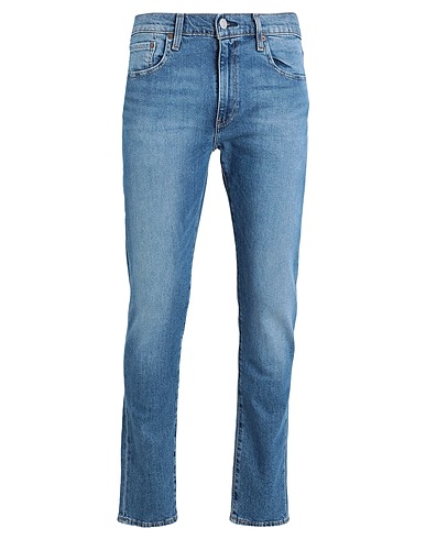 LEVI'S Denim trousers 512 SLIM TAPER WORN IN Blue 70% Cotton, 28% Lyocell, 2% Elastane