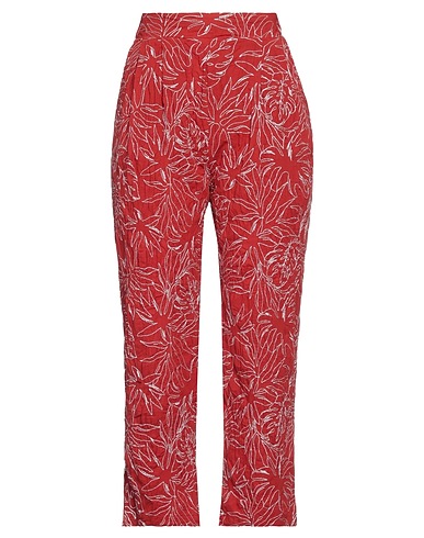 MÊME ROAD Hosen Ziegelrot 70% Baumwolle, 30% Polyester