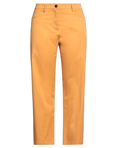 MOMONÍ Casual pants Mustard 97% Cotton, 3% Elastane