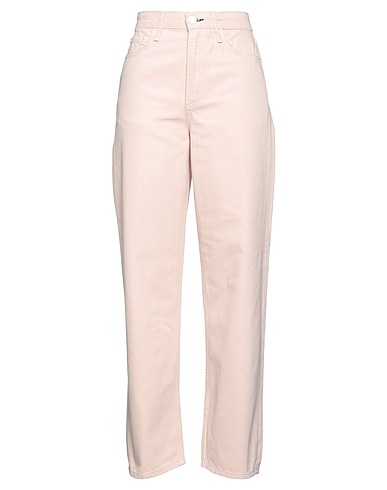 RAG & BONE Denim trousers Light pink 100% Cotton