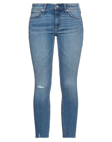 RAG & BONE Denim trousers Blue 98% Cotton, 2% Polyurethane