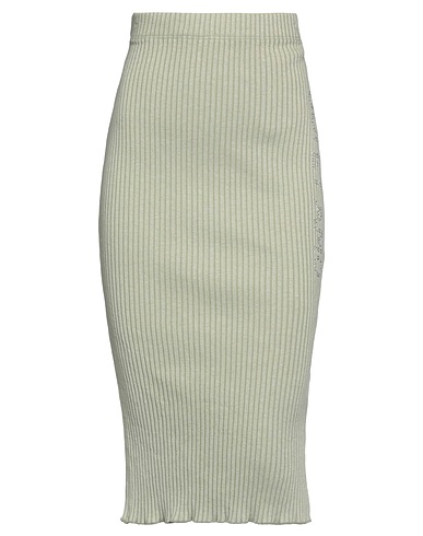 ODI ET AMO Midi skirt Sage green 95% Polyester, 5% Elastane