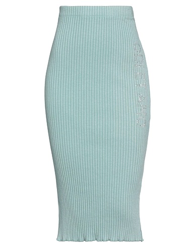 ODI ET AMO Midi skirt Turquoise 95% Polyester, 5% Elastane