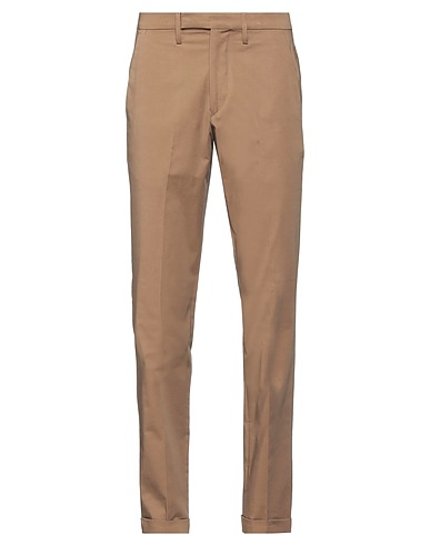 MICHAEL COAL Casual pants Brown 97% Cotton, 3% Elastane