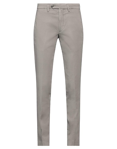 MICHAEL COAL Chinos Grigio 56% Cotone, 41% Lyocell, 3% Elastan