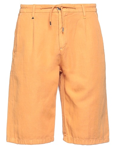 BERNA Shorts & Bermuda Mandarino 55% Cotone, 45% Lino