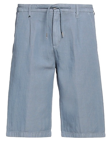 BERNA Shorts & Bermuda Avio 55% Cotone, 45% Lino
