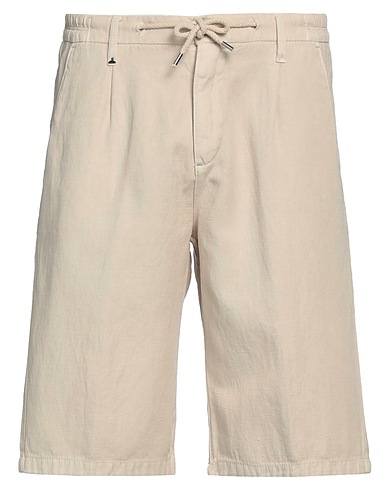 BERNA Shorts & Bermuda Beige 55% Cotone, 45% Lino
