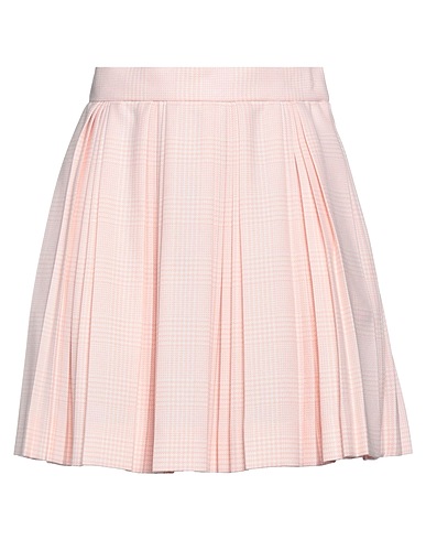 BALMAIN Mini skirt Light pink 100% Virgin Wool