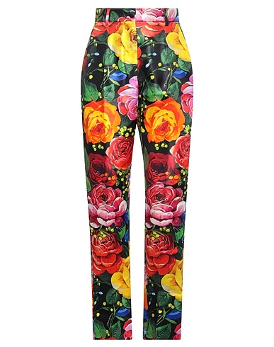 DOLCE&GABBANA Casual pants Black 100% Silk