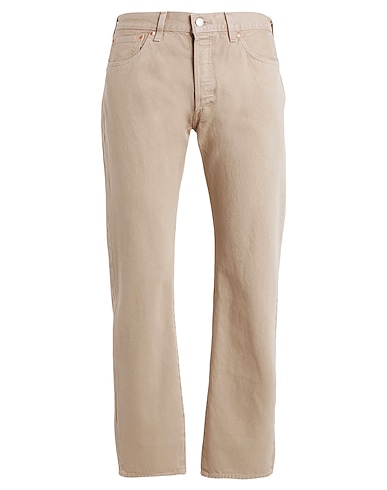 LEVI'S Denim trousers 501® LEVIS®ORIGINAL FIT Khaki 100% Cotton