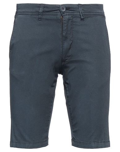ROYAL CUP Shorts & Bermuda Navy blue 98% Cotton, 2% Elastane