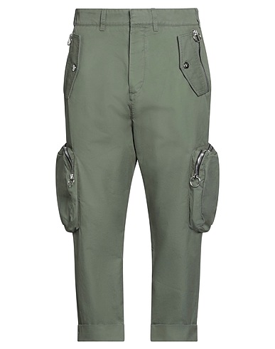 BALMAIN Casual trouser Military green 100% Cotton