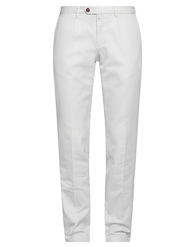 ADDICTION Chinos Grigio chiaro 100% Cotone