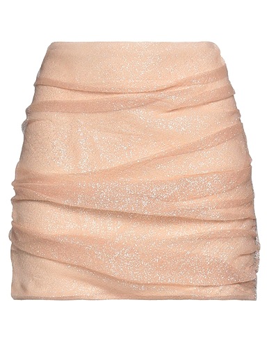 NUÉ Mini skirt Beige 85% Polyamide, 15% Elastane