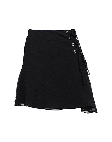 EDITED Mini skirt Oralia Skirt 
 Black 100% Recycled polyester