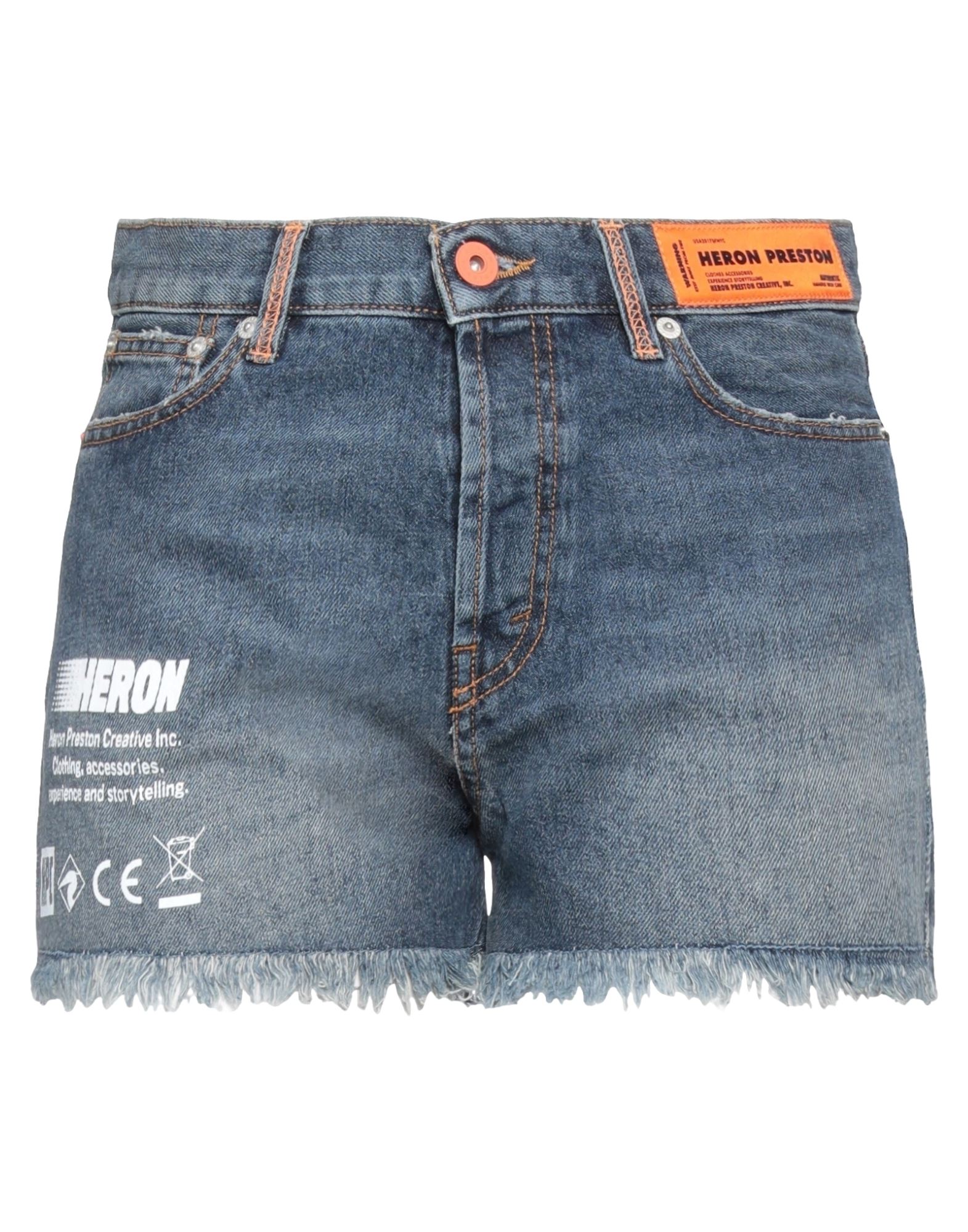 HERON PRESTON - Denim shorts