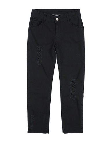 TWINSET Casual pants Black 97% Cotton, 3% Elastane