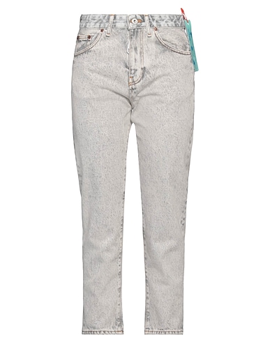 OFF-WHITE™ Pantaloni jeans Grigio chiaro 100% Cotone