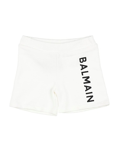 BALMAIN Shorts & Bermuda Bianco 100% Cotone