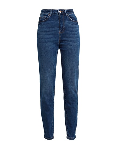 VILA Pantalones vaqueros Azul marino 79% Algodón, 20% Algodón reciclado, 1% Elastán