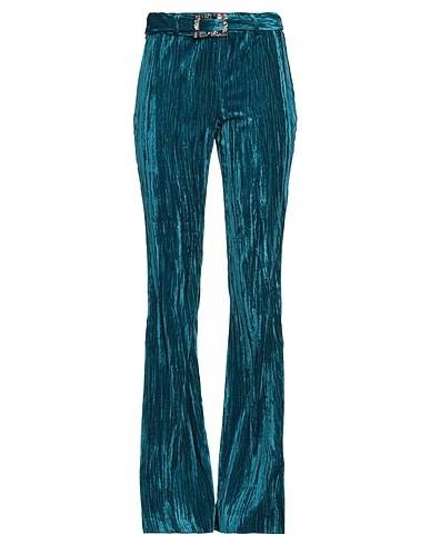 GAëLLE Paris Casual trouser Deep teal 100% Polyester
