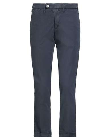 MICHAEL COAL Casual trouser Navy blue 55% Cotton, 42% Lyocell, 3% Elastane