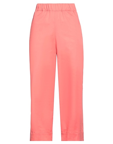 ROSÉ A POIS Casual pants Coral 100% Cotton