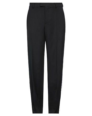 VETEMENTS Casual trouser Black 93% Virgin Wool, 7% Elastane