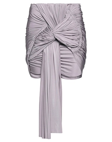 RICK OWENS LILIES Mini skirt Lilac 95% Viscose, 5% Elastane