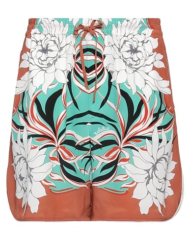 VALENTINO GARAVANI Shorts & Bermuda Light green 100% Silk