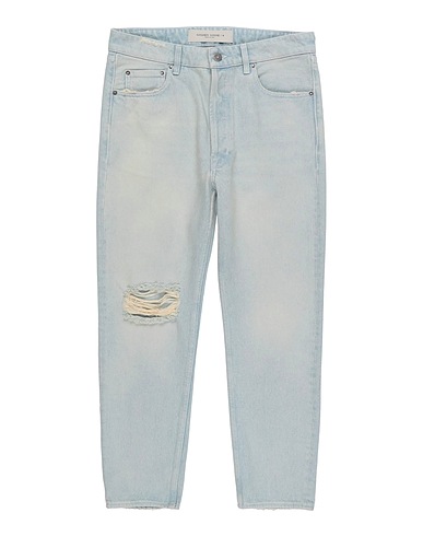 GOLDEN GOOSE Denim pants Blue 65% Polyester, 35% Cotton