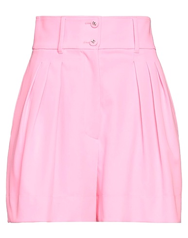 DOLCE&GABBANA Shorts & Bermuda Pink 57% Polyester, 35% Viscose, 8% Elastane